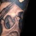 black and grey skull Tattoo Design Thumbnail